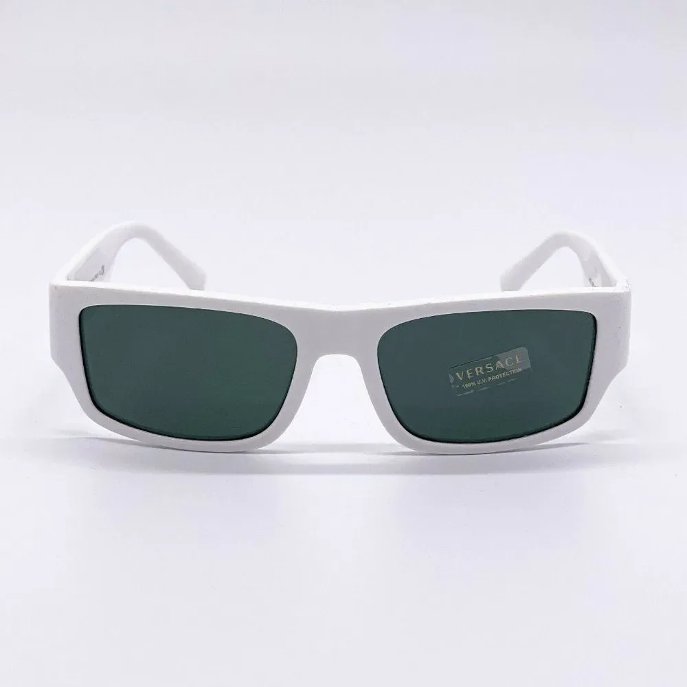 New Versace White Unisex Sunglasses